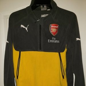 Puma Arsenal pullover sweatshirt jacket
